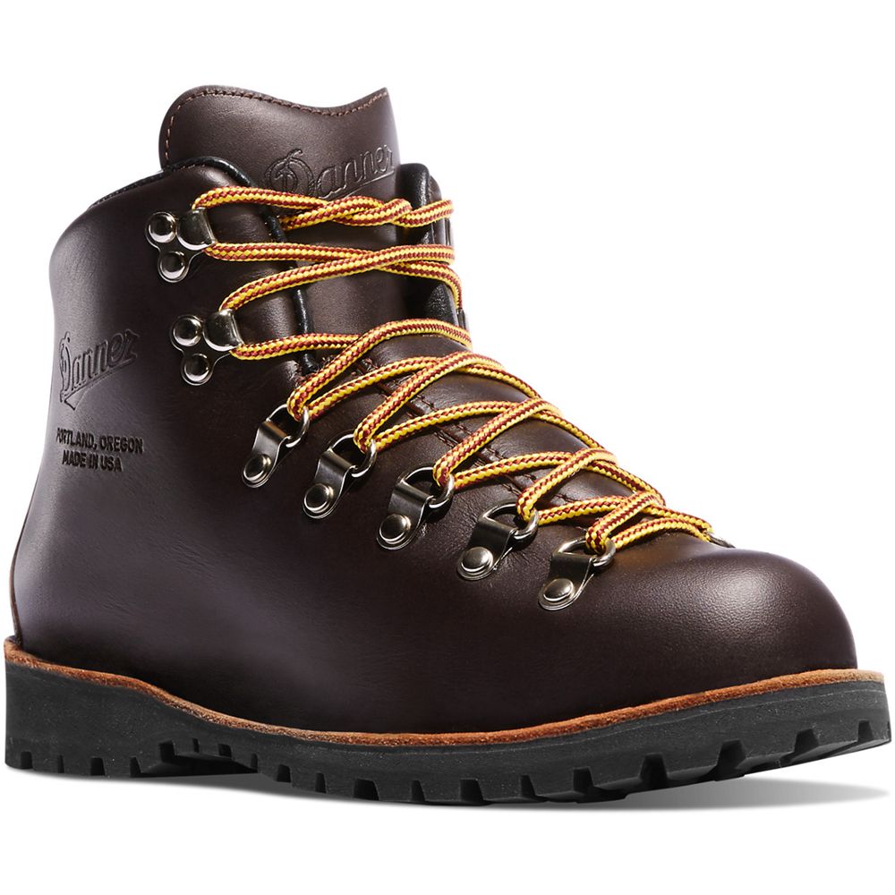 Botas Montaña Danner Mujer Mexico - Mountain Light Marrom Oscuro - AHZJV1823